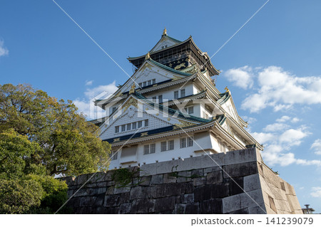 Osaka Castle Restoration Tenshu Osaka Castle Restoration Tenshu 141239079