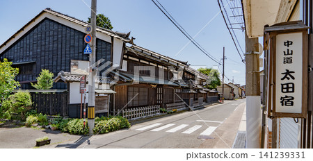 Scenery of Ota-juku on the Nakasendo Road Scenery of Ota-juku on the Nakasendo Road 141239331