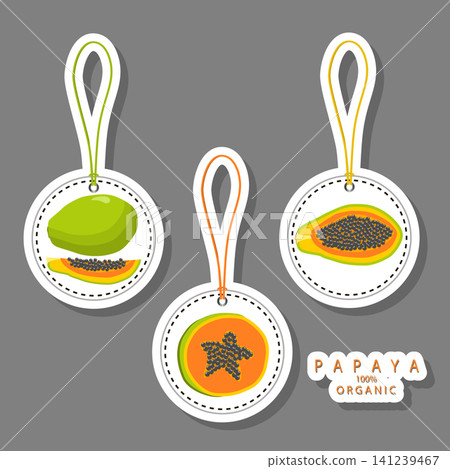 Sweet juicy tasty natural eco product papaya Sweet juicy tasty natural eco product papaya 141239467