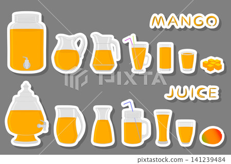 Illustration on theme big kit different types glassware Illustration on theme big kit different types glassware 141239484