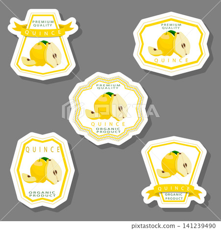 Sweet juicy tasty natural eco product quince Sweet juicy tasty natural eco product quince 141239490