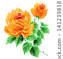 Roses painted in watercolor (26714 pixels) 141239818