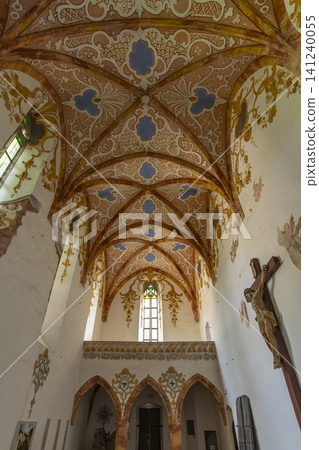Cerveny Klastor monastery church vaulted ceiling decoration Cerveny Klastor monastery church vaulted ceiling decoration 141240055