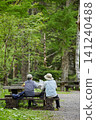 Scenes of the lush green forests and tourists in Kamikochi, a popular tourist spot in early summer. 141240488