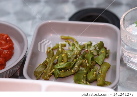 Stir-Fried Green Peppers with Sesame Seeds Stir-Fried Green Peppers with Sesame Seeds 141241272