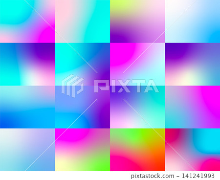 Vivid gradient pattern Vivid gradient pattern 141241993