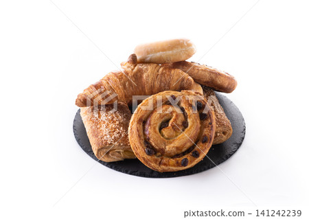 Assorted breakfast pastries 141242239