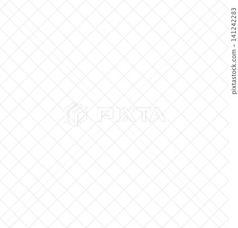 淺灰色斜紋網格圖案紋理 - 簡約時尚的方形網格橫幅/背景素材 141242283