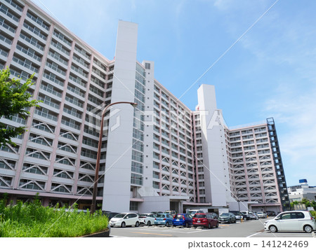 Urban landscape with housing complex | Minamisuna Housing Urban landscape with housing complex | Minamisuna Housing 141242469