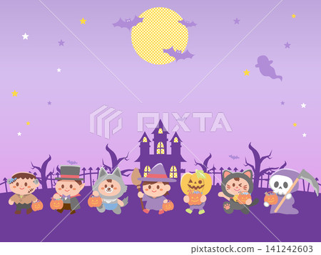 Halloween costume frame Halloween costume frame 141242603