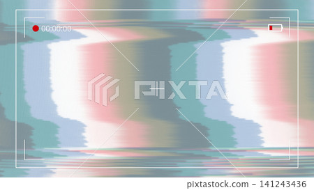 Static transparent file of camera viewfinder frame with colorful glitch noise over checkered background. Concept of retro recording device atmosphere Static transparent file of camera viewfinder frame with colorful glitch noise over checkered background. Concept of retro recording device atmosphere 141243436