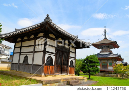 Sakami-dera Temple: Kannon Hall and Pagoda Sakami-dera Temple: Kannon Hall and Pagoda 141243768