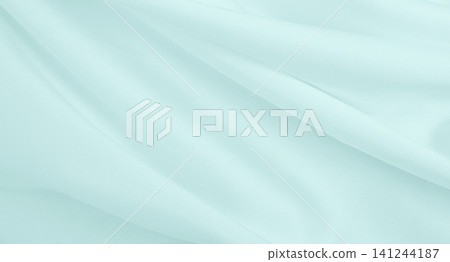 Smooth elegant blue silk or satin luxury cloth texture as abstract background. Luxurious background design Smooth elegant blue silk or satin luxury cloth texture as abstract background. Luxurious background design 141244187