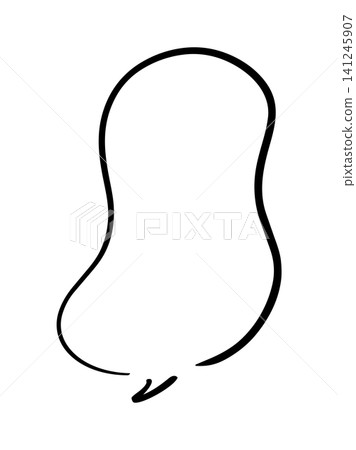 Pen handwritten speech bubble black Pen handwritten speech bubble black 141245907