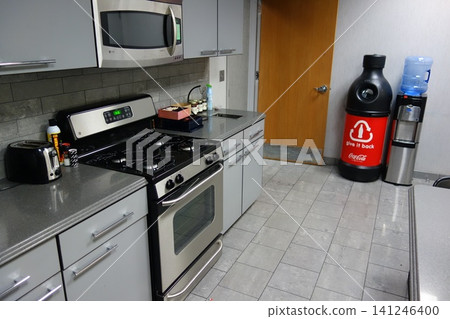 Kitchen at an American racing factory Kitchen at an American racing factory 141246400