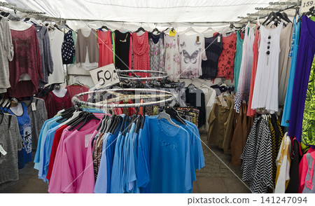 market stall for cheap clothes market stall for cheap clothes 141247094