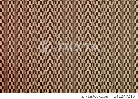 Background image 8: Brown fabric with a gradient of light brown arrow feather pattern. 141247219