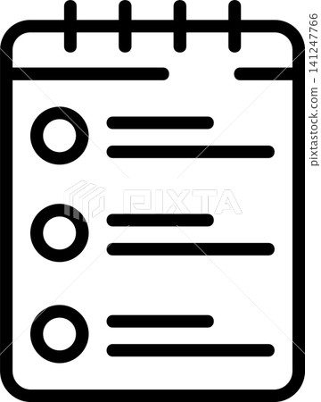 Shopping List Modern and Creative Icon Shopping List Modern and Creative Icon 141247766