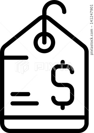 Price Tag Modern and Creative Icon Price Tag Modern and Creative Icon 141247901