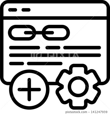 Link Building Modern and Creative Icon Link Building Modern and Creative Icon 141247939
