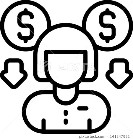 Affiliate Marketing Modern and Creative Icon Affiliate Marketing Modern and Creative Icon 141247951