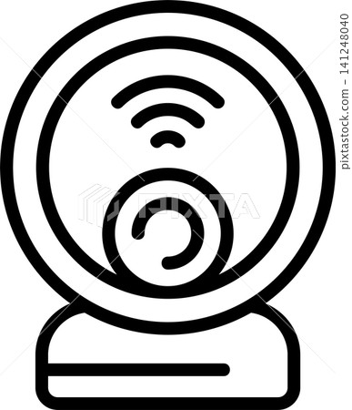 Smart Camera Modern and Creative Icon Smart Camera Modern and Creative Icon 141248040