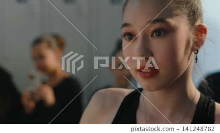 In Locker Room as Young Athlete Harshly Confronts Teammate. In Locker Room as Young Athlete Harshly Confronts Teammate. 141248782