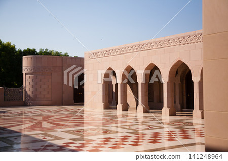 Sultan Qaboos Grand Mosque day view, Muscat Sultan Qaboos Grand Mosque day view, Muscat 141248964