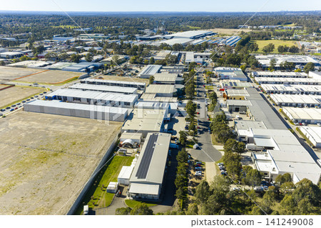 The Nepean Business Park and industrial precinct in Penrith The Nepean Business Park and industrial precinct in Penrith 141249008