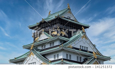 Osaka Castle from Osaka Castle Park Osaka Castle from Osaka Castle Park 141251372