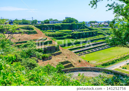 Early summer at the site of the Kitazawa flotation plant, Sado Island, Sado City, Niigata Prefecture 141252756