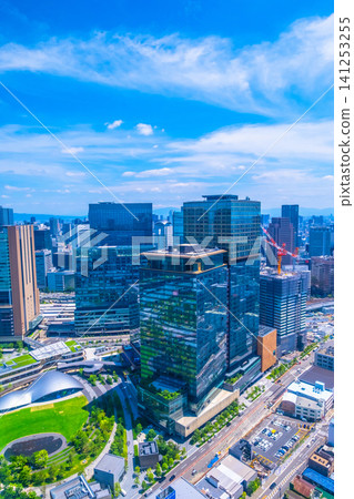 Umeda area around JR Osaka Station: cluster of skyscrapers Umeda area around JR Osaka Station: cluster of skyscrapers 141253255