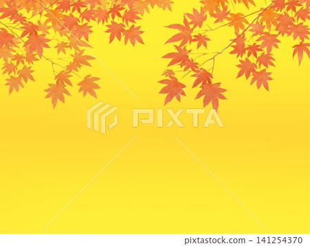 Autumn foliage with red maple leaves background material Autumn foliage with red maple leaves background material 141254370