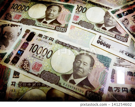 Banknotes, money, bills, cash, finance, money, banknotes, currency, investment, Japanese yen, business, gold, yen, economy, savings, 10,000 yen bill Banknotes, money, bills, cash, finance, money, banknotes, currency, investment, Japanese yen, business, gold, yen, economy, savings, 10,000 yen bill 141254602
