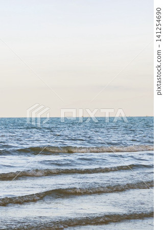tropical beach and blue sky  141254690