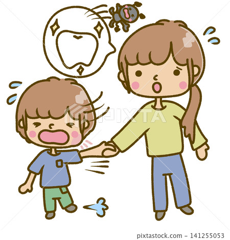 Children who hate dental treatment and their parents who are at a loss. Children who hate dental treatment and their parents who are at a loss. 141255053