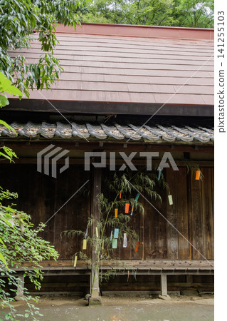 Tanabata decorations on the porch Tanabata decorations on the porch 141255103