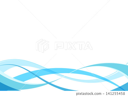 Abstract curved background (blue) Abstract curved background (blue) 141255458