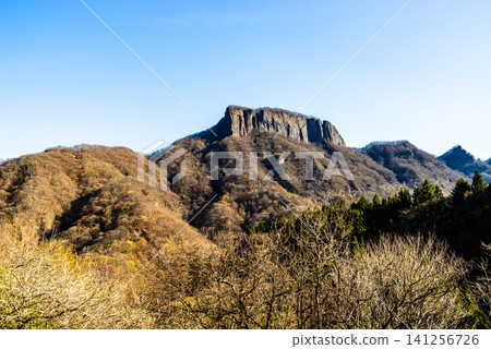 Cliffs of Arafune Mountain, early spring, c-2, high saturation contrast Cliffs of Arafune Mountain, early spring, c-2, high saturation contrast 141256726