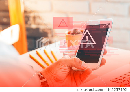 Emergency service worker uses smartphone to respond to alerts during critical situation Emergency service worker uses smartphone to respond to alerts during critical situation 141257192
