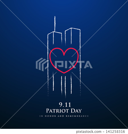 Heart shape fused with Twin Towers Heart shape fused with Twin Towers 141258316