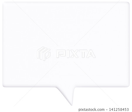 3D材質_白色對話框 3D材質_白色對話框 141258453