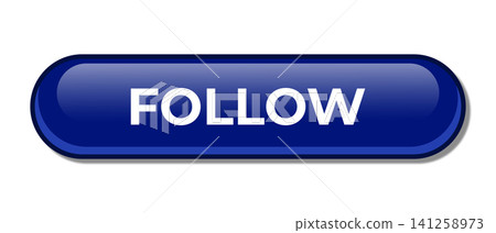 Follow. Follow vector web button. Blue button. Follow icon. UI button concept. Vector illustration Follow. Follow vector web button. Blue button. Follow icon. UI button concept. Vector illustration 141258973