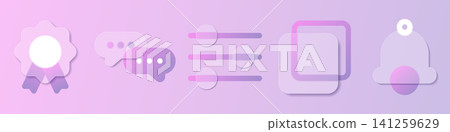 Pink glassmorphism user interface icons. Glassmorphism transparent icons set. Modern user interface elements. For web and ui design, mobile apps and banners Pink glassmorphism user interface icons. Glassmorphism transparent icons set. Modern user interface elements. For web and ui design, mobile apps and banners 141259629