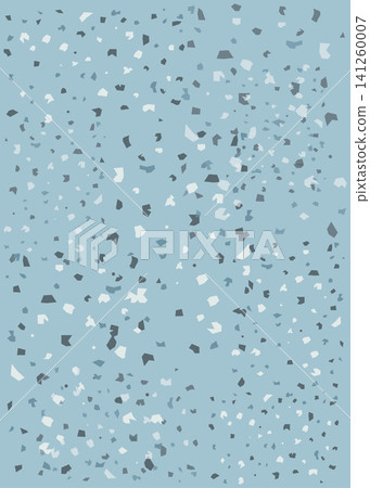 Terrazzo texture background with blue granite and marble shards Terrazzo texture background with blue granite and marble shards 141260007