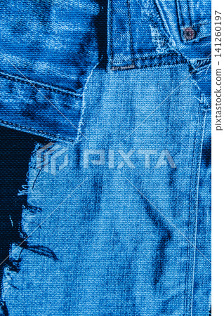 Blue Denim Material Textile Jeans Fabric Background Structure Backdrop Vintage Blue Denim Material Textile Jeans Fabric Background Structure Backdrop Vintage 141260197