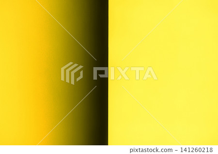 Yellow Dark Two Color Abstract Wall Design Modern Interior Empty Blank Background Backdrop Neon Light Yellow Dark Two Color Abstract Wall Design Modern Interior Empty Blank Background Backdrop Neon Light 141260218