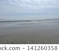 Sandy beach and sea 141260358