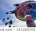 Blue sky and amusement park 141260359