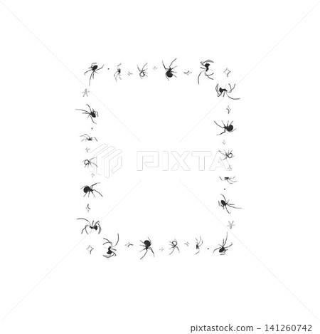 Hand drawn abstract vector graphic illustration border frame with stylized line halloween autumn design set.Trendy modern doodle sketch halloween drawing concept.Vector line nature sketch symbol. Hand drawn abstract vector graphic illustration border frame with stylized line halloween autumn design set.Trendy modern doodle sketch halloween drawing concept.Vector line nature sketch symbol. 141260742